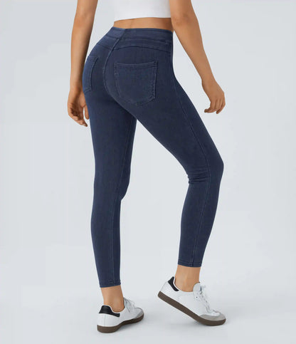 Halara Flex™ High Waisted Pocket Denim Casual Leggings