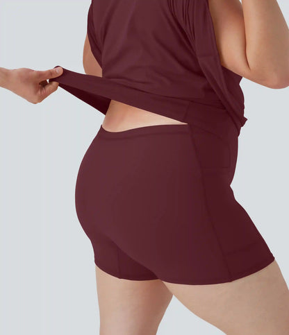 SoftlyZero™ Plush Active Plus Size Dress-Longer Length-Easy Peezy Edition