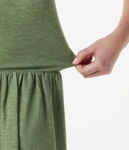 U Neck Built-in Bra 2-in-1 Flowy Mini Casual Dress with Pockets-Easy Peezy Edition