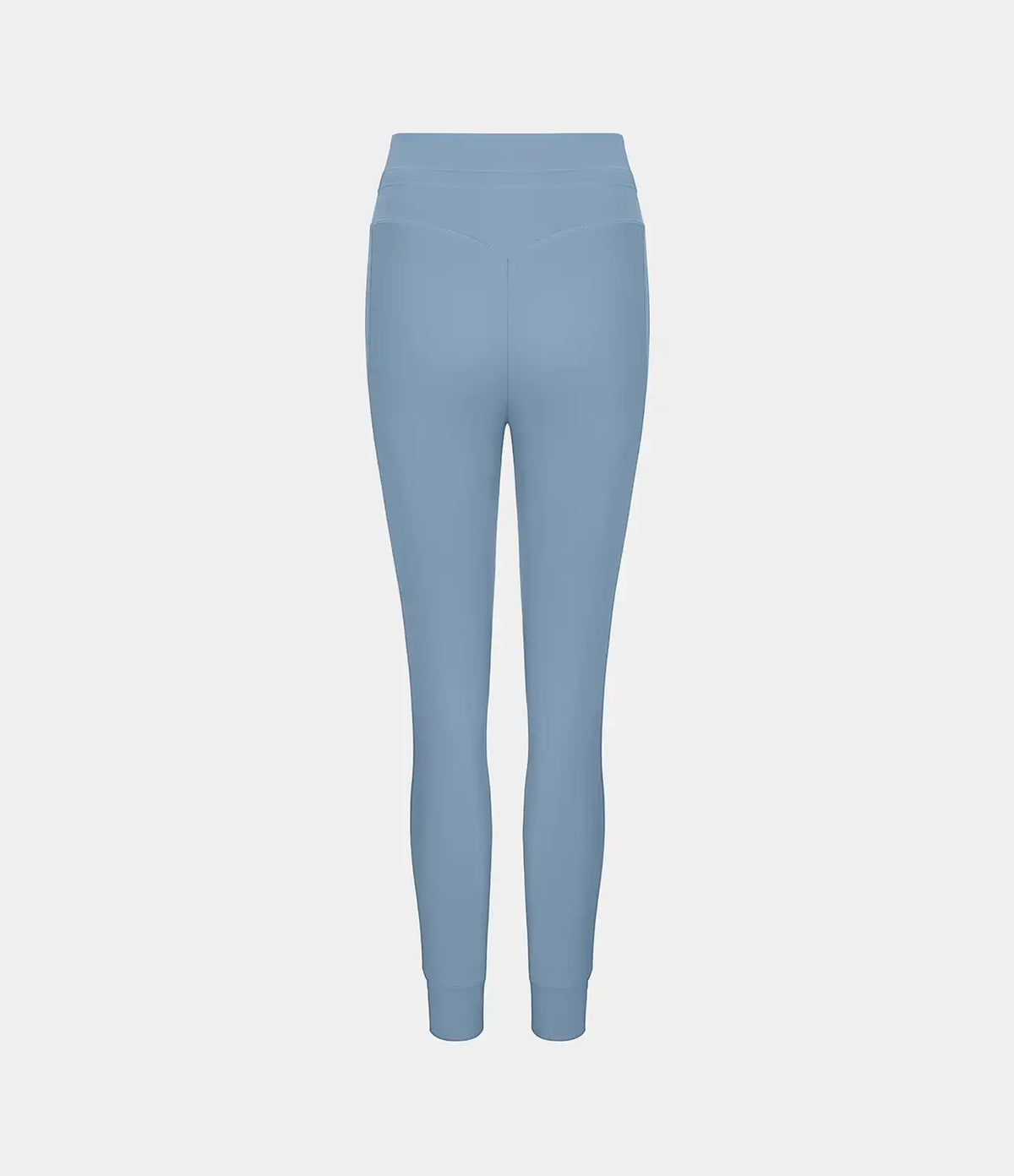 SoftlyZero™ Plush High Waisted Drawstring Pocket Plain Full Length Joggers