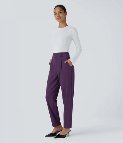 Halara Flex™ High Waisted Pocket Solid Work Tapered Pants