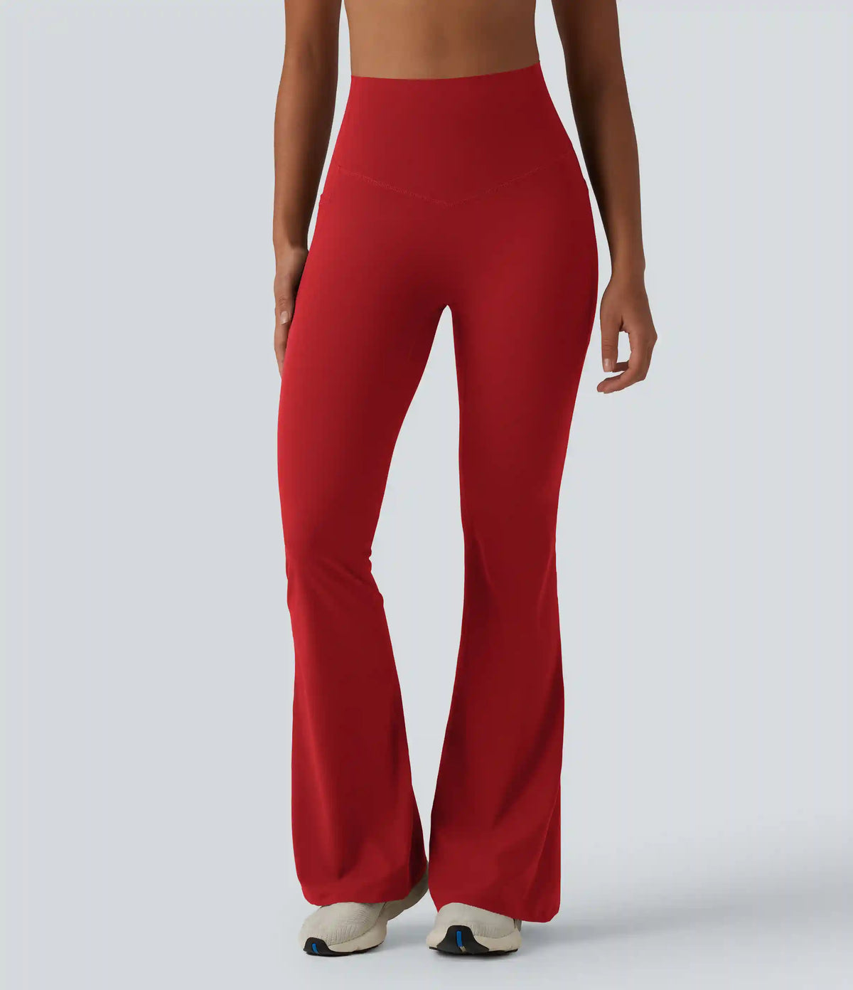 Halara UltraSculpt™ High Waisted Tummy Control Flare Yoga Leggings with Pockets
