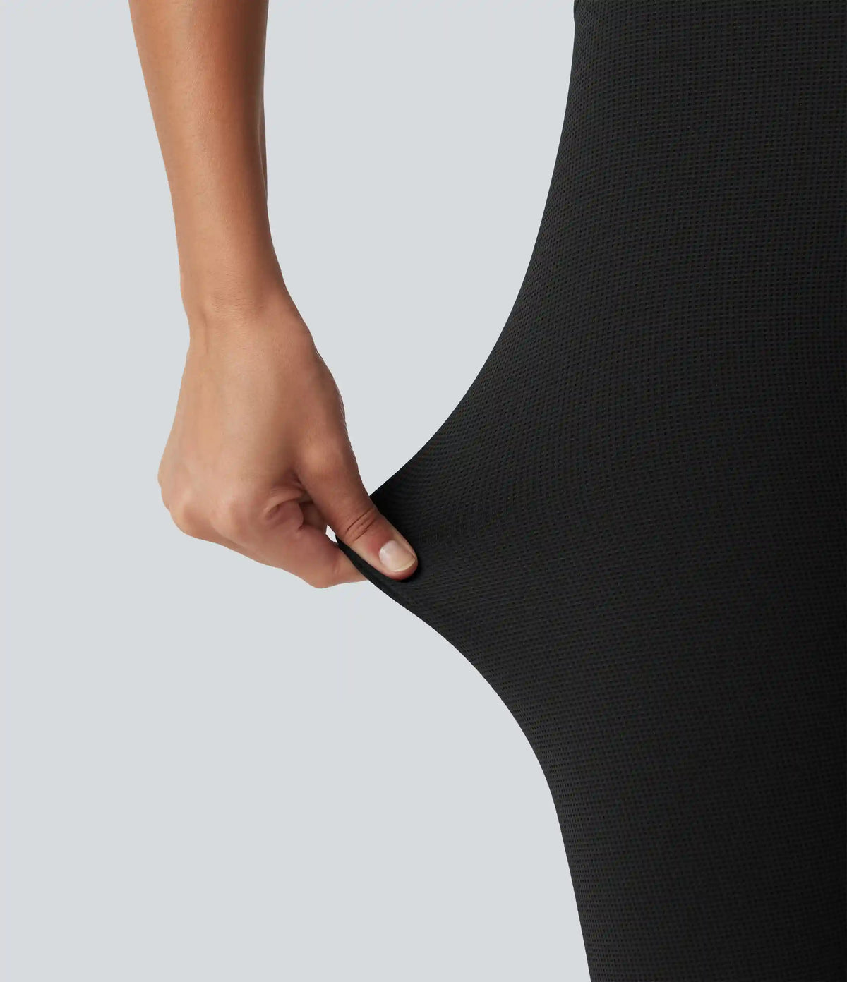 High Waisted Waffle Casual Leggings