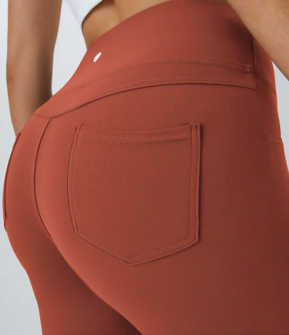 DayStretch High Waisted Pocket Flare Yoga Leggings