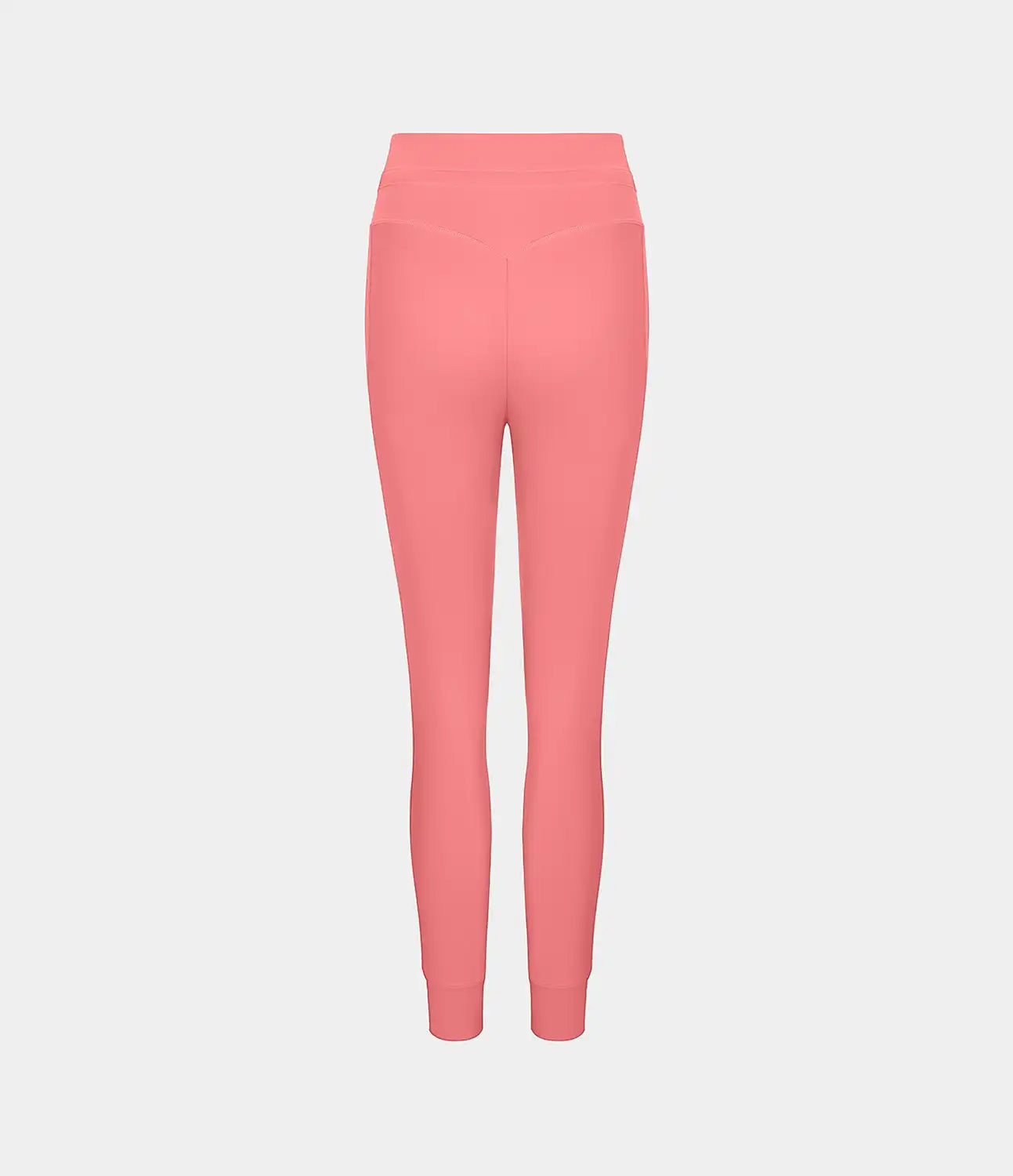 SoftlyZero™ Plush High Waisted Drawstring Pocket Plain Full Length Joggers