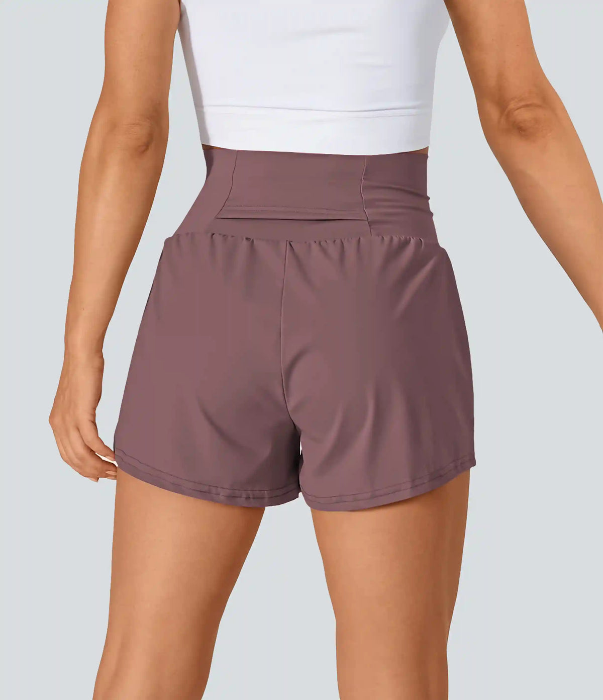 SoftlyZero™ Airy Super High Waisted 2-in-1 InstantCool Yoga Shorts with Pockets