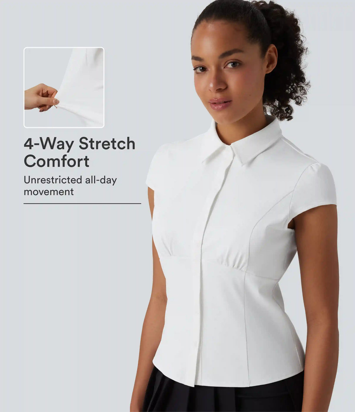 Short Sleeve Wrinkle-resistant Quick Dry Casual Shirt