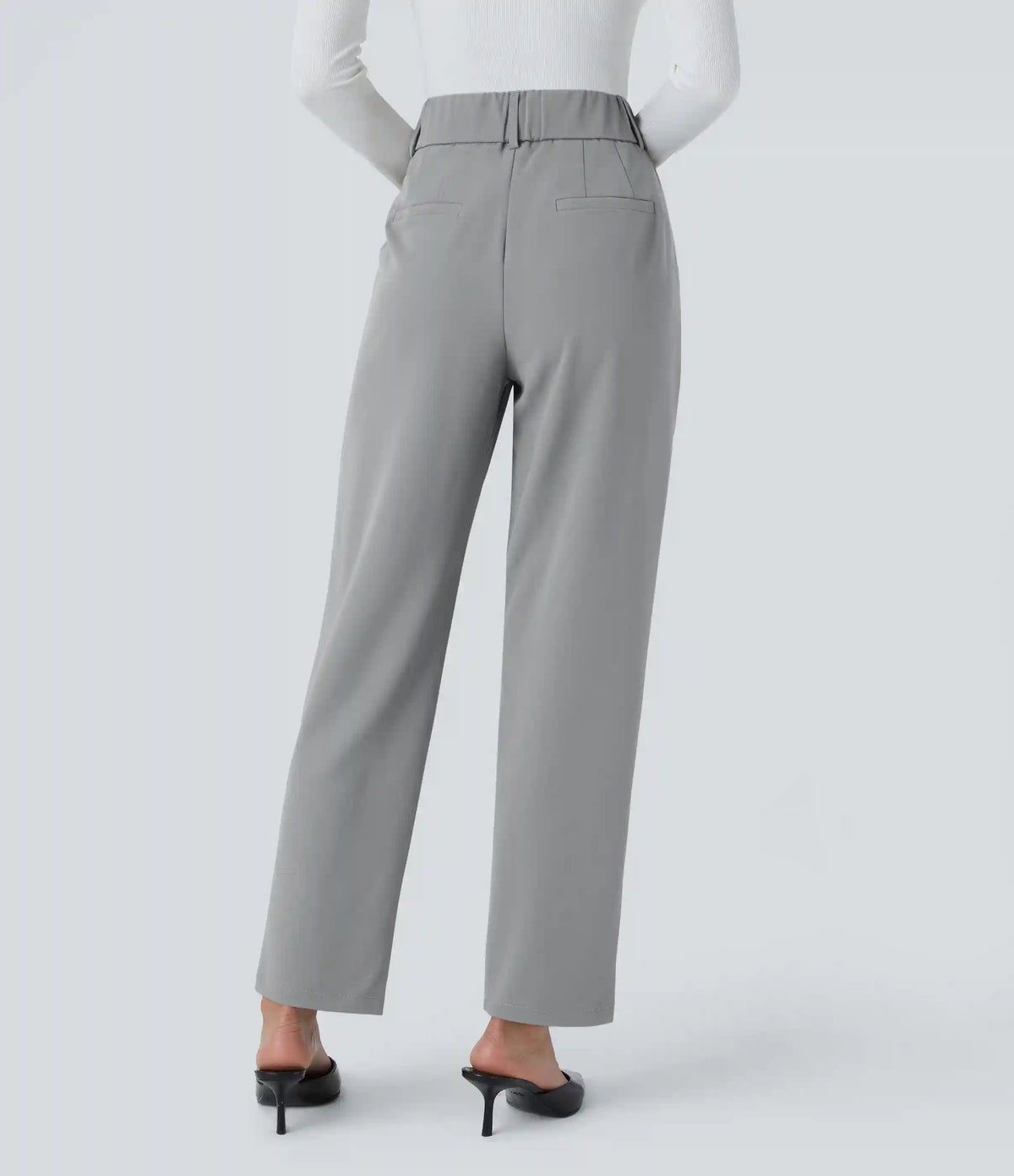 Halara Flex™ High Waisted Pocket Solid Work Tapered Pants