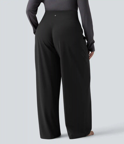 Halara UltraSculpt™ High Waisted Tummy Control Straight Leg Yoga Plus Size Pants with Pockets