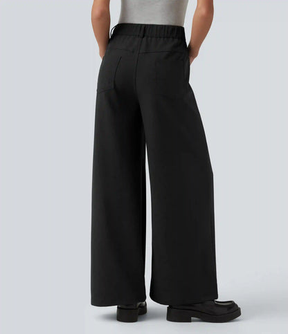Mid Rise Work Baggy Pants with Pockets