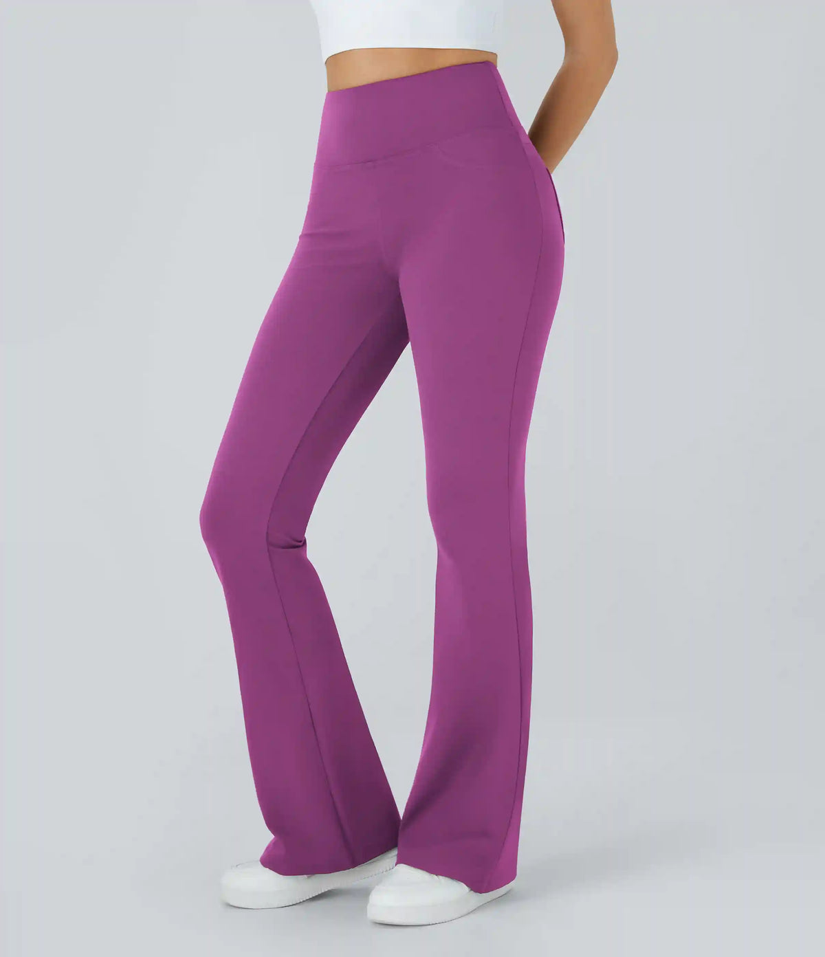 DayStretch High Waisted Pocket Flare Yoga Leggings