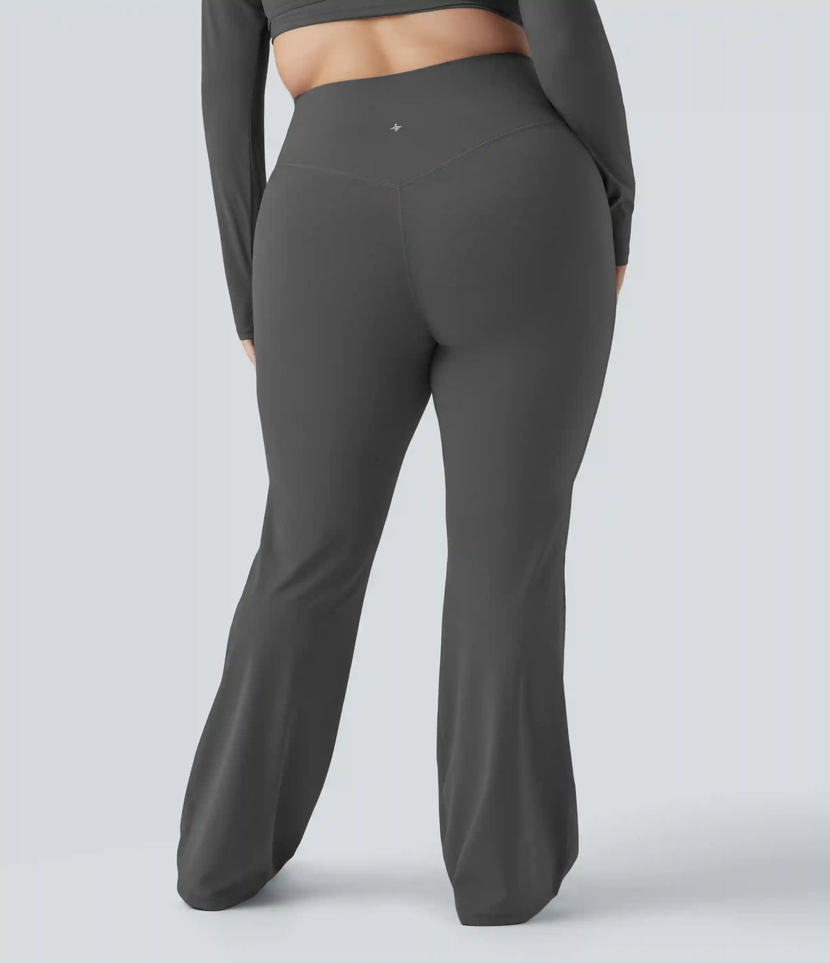Halara UltraSculpt™ High Waisted Tummy Control Shaping Yoga Flare Plus Size Leggings