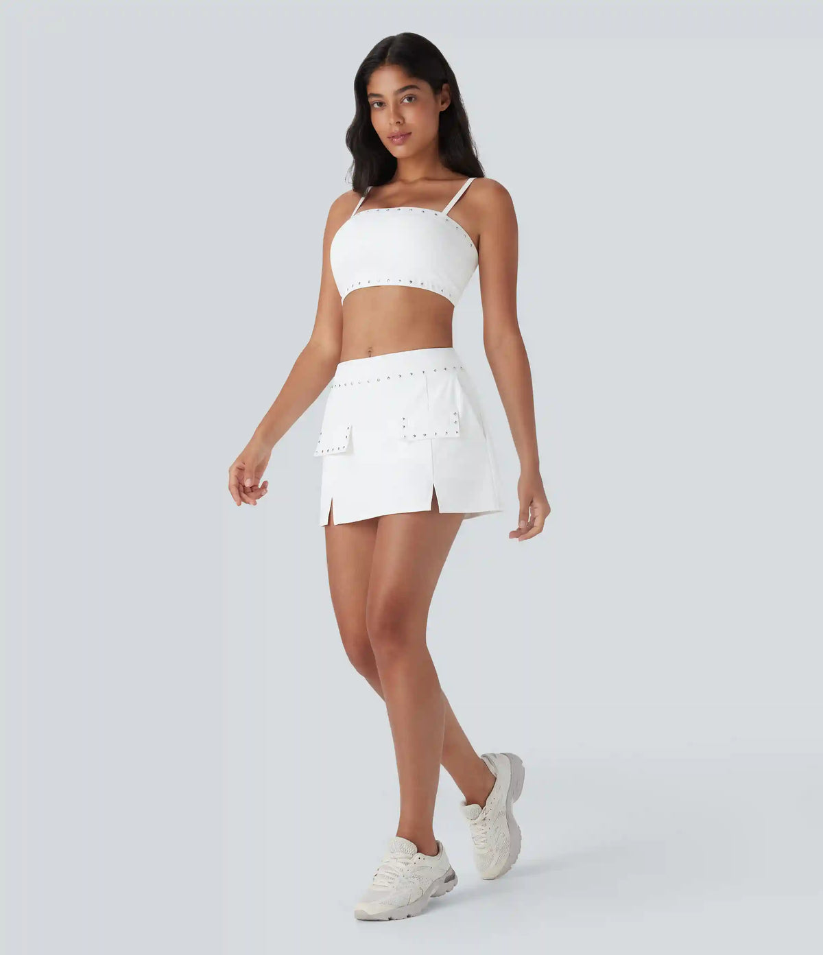 SoftlyZero™ QuickDry Studded Pickleball Cami Top