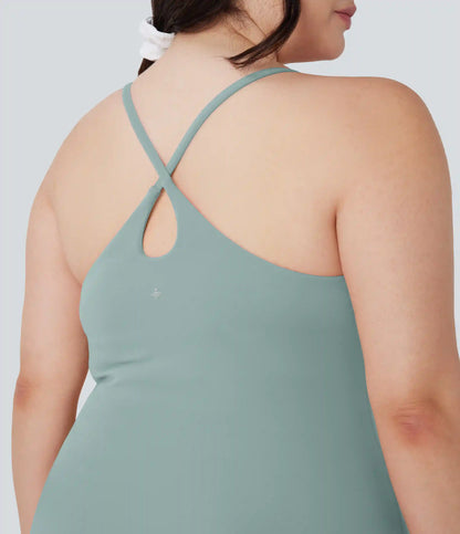 SoftlyZero™ Plush Active Plus Size Dress-Longer Length-Easy Peezy Edition