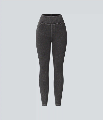 Halara Flex™ High Waisted Pocket Denim Casual Leggings