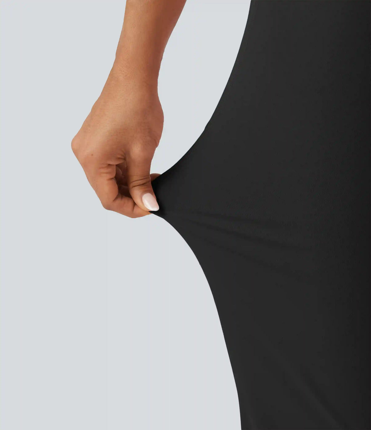 Halara UltraSculpt™ High Waisted Tummy Control Straight Leg Capri Yoga Pants with Pockets