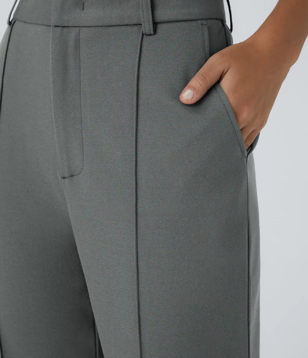 Halara Flex™ High Waisted Zipper Pocket Straight Leg Work Pants