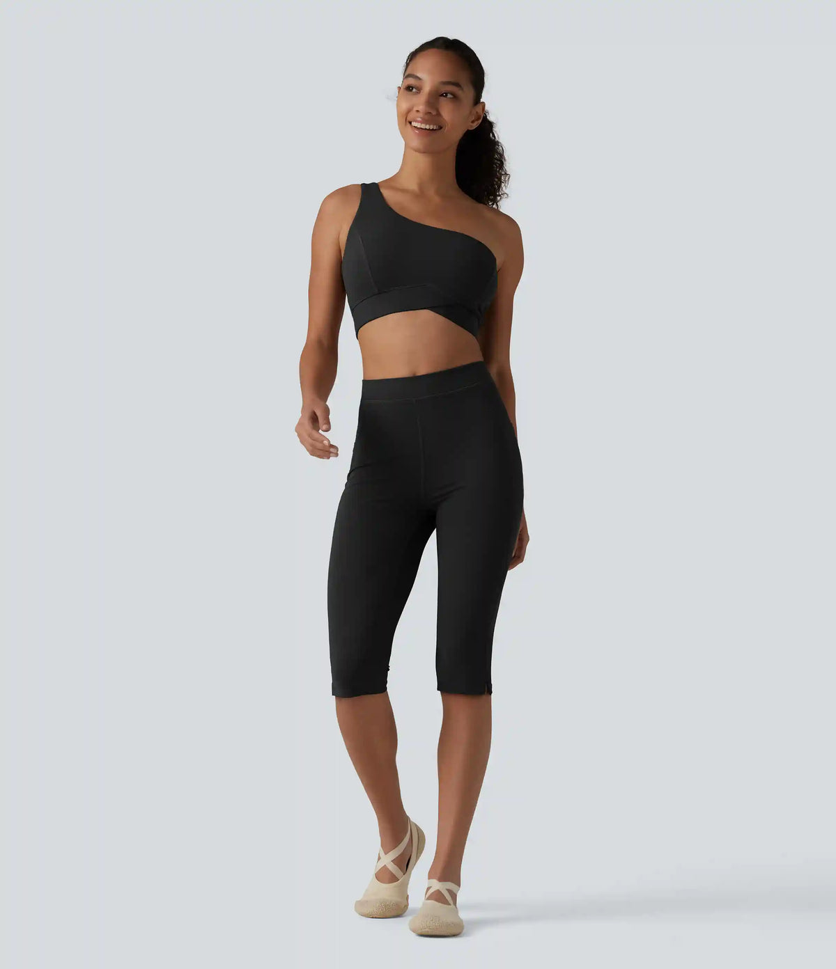 Halara UltraSculpt™ High Waisted Pedal Pusher Yoga Leggings with Pockets