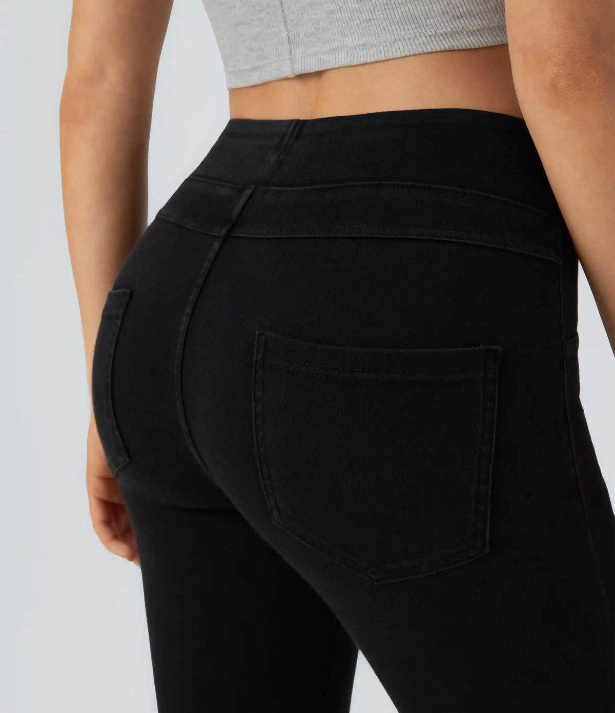 Halara Flex™ High Waisted Pocket Denim Casual Leggings