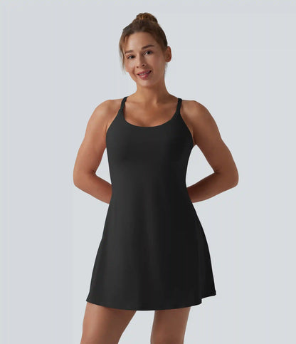 Softlyzero™ Plush Backless Active Dress-Easy Peezy Edition DD-F