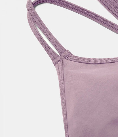 OneForm Seamless Flow Low Support Ruched Double Straps Sports Bra A-D Cups